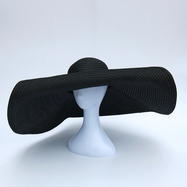 Oversized Floppy Big Beach Hat Fashion Foldable -15 colors available