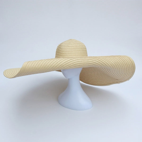 Oversized Floppy Big Beach Hat Fashion Foldable -15 colors available