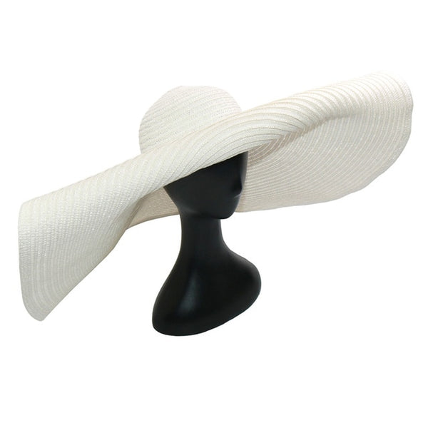 Oversized Floppy Big Beach Hat Fashion Foldable -15 colors available