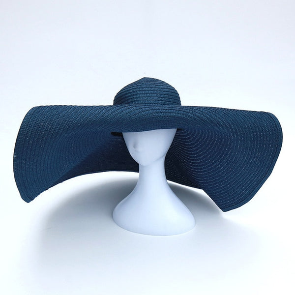 Oversized Floppy Big Beach Hat Fashion Foldable -15 colors available