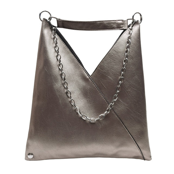 Faux Leather Tote Handbags