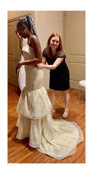Prom dress 👗 Season. Book early for custom prom dress designs Houston , Texas