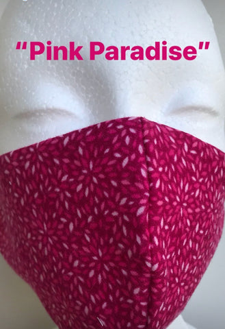 “Pink Paradise” Protective Face Mask