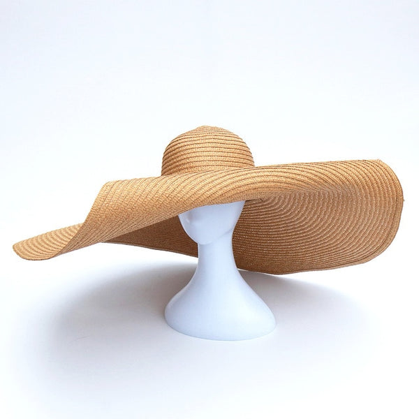 Oversized Floppy Big Beach Hat Fashion Foldable -15 colors available