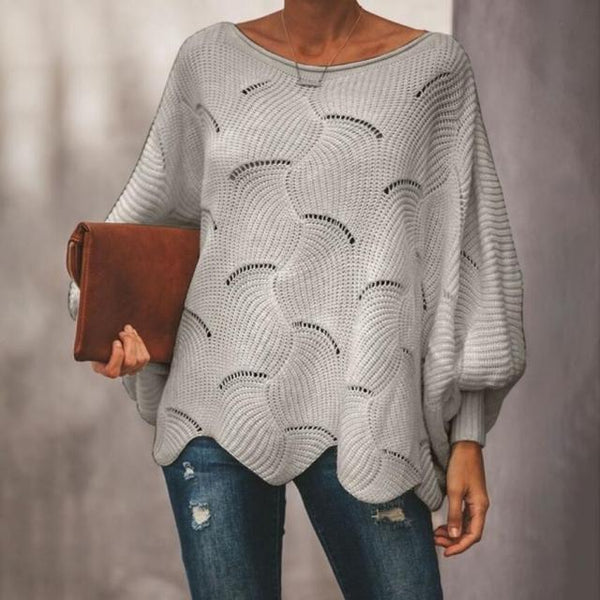 Lantern Sleeve Casual Sweater-many colors available