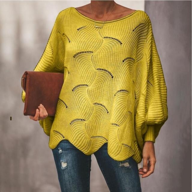 Lantern Sleeve Casual Sweater-many colors available – Micze