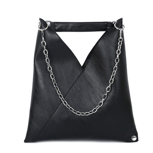 Faux Leather Tote Handbags