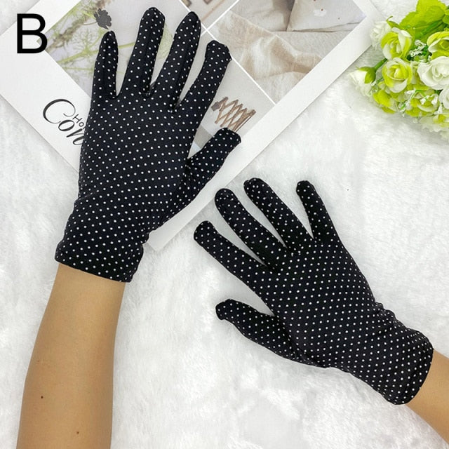 Stretch Fleece Gloves Warm Lady Gloves