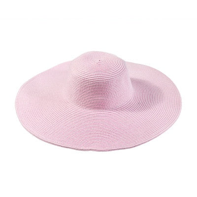 Summer Women's Ladies Foldable Wide Wide Brim Floppy Hat Beach -available in many colors